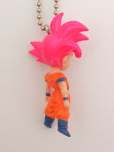 Load image into Gallery viewer, Dragon Ball Z Super GOD GOKU UDM Burst Vol 12 Figure Keychain Mascot Key Holder Strap Gashapon
