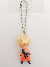 Load image into Gallery viewer, Dragon Ball Z Super SS SON GOKU UDM Burst Figure Keychain Mascot Key Holder Strap Gashapon
