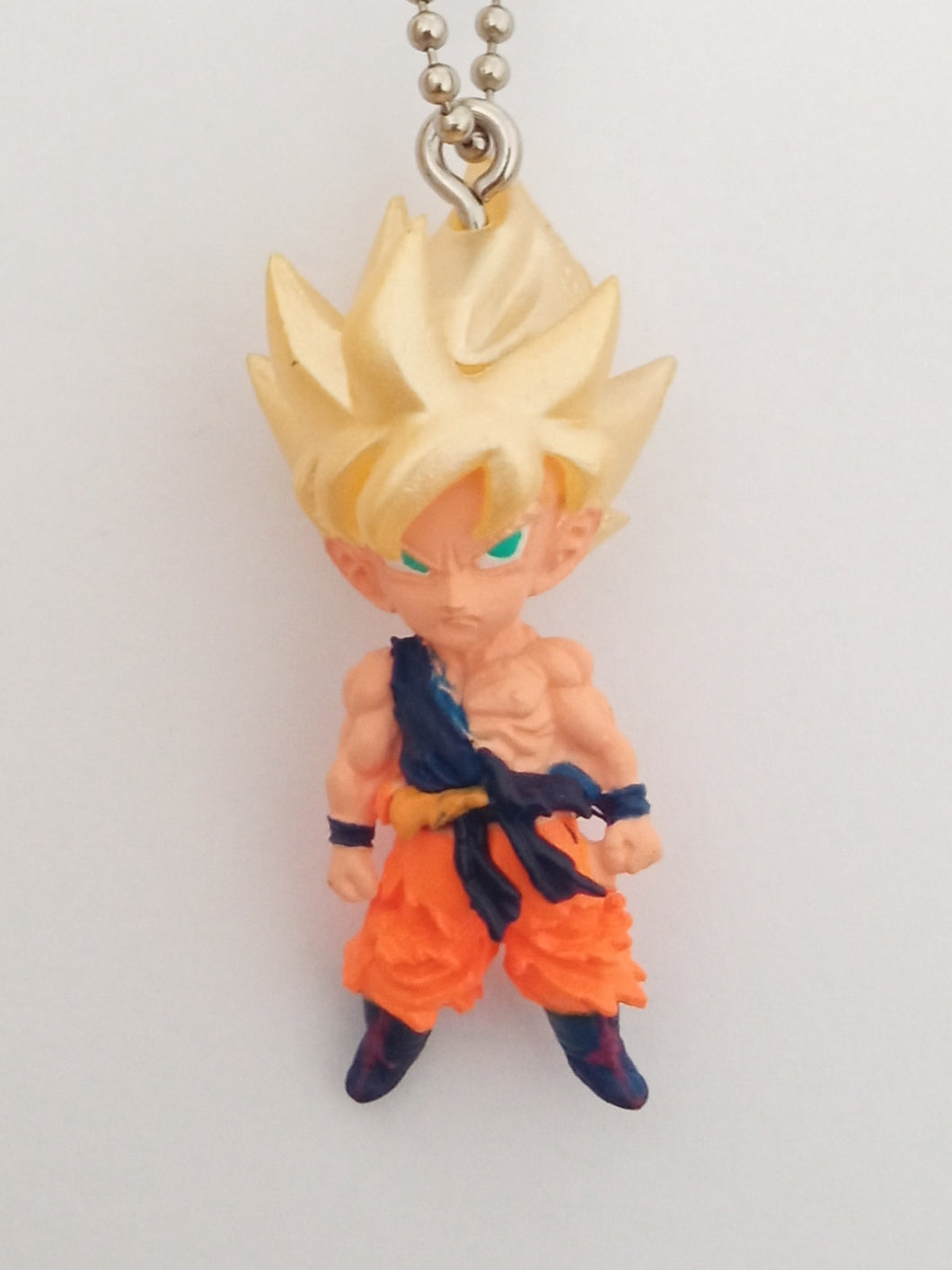 Dragon Ball Z Super SS SON GOKU UDM Burst Figure Keychain Mascot Key Holder Strap Gashapon