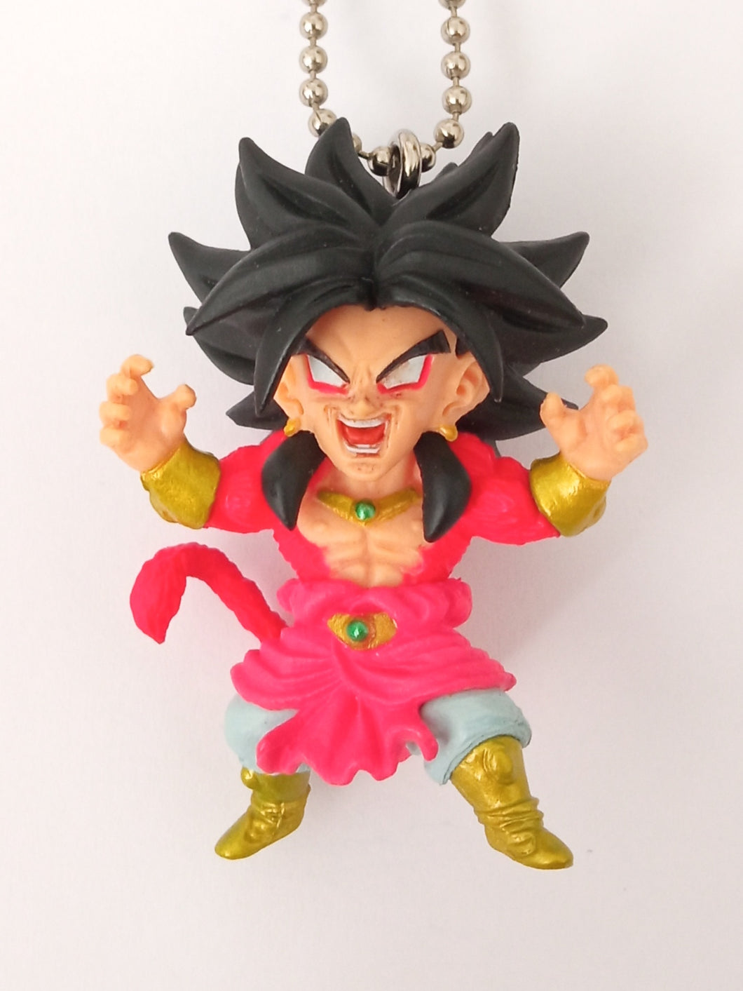 Dragon Ball Z Super SS4 BROLY UDM Burst Vol 31 Figure Keychain Mascot Key Holder Strap Gashapon