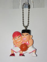 Load image into Gallery viewer, Slam Dunk HANAMICHI &amp; AKAGI Figure Keychain Mascot Key Holder Strap Vintage Rare 1995
