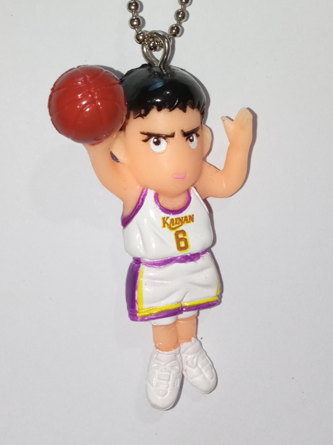 Slam Dunk Figure Keychain Mascot Key Holder Strap Vintage Rare 1995