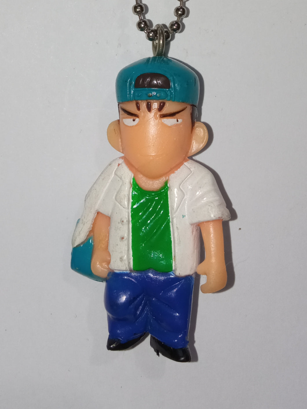Slam Dunk Figure Keychain Mascot Key Holder Strap Vintage Rare 1995
