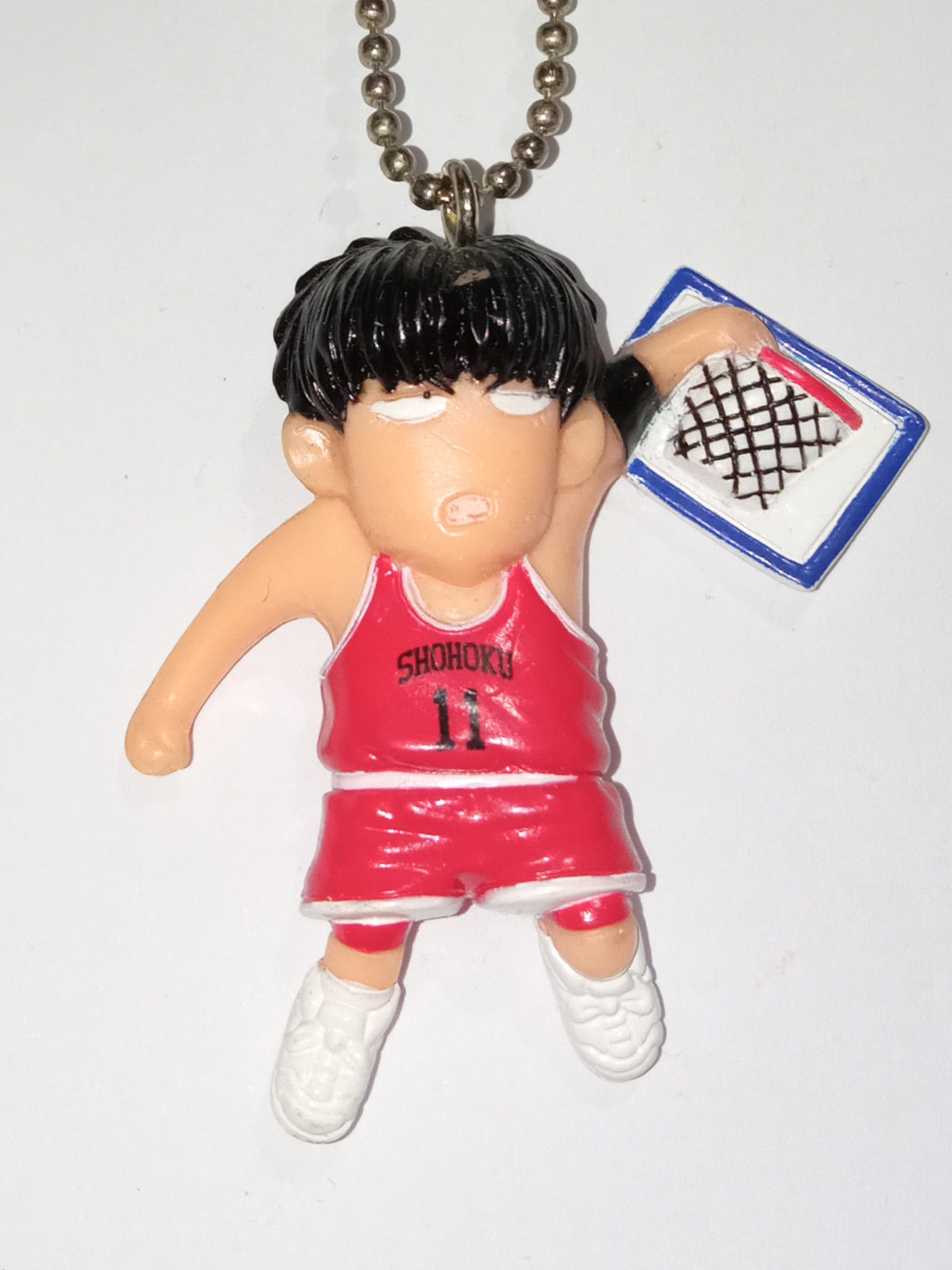 Slam Dunk Figure Keychain Mascot Key Holder Strap Vintage Rare 1995