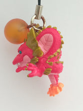 Cargar imagen en el visor de la galería, Dragon Ball GT RED SHEN LONG / SHENRON DB Chara Strap Figure Keychain Mascot Key Holder 2006
