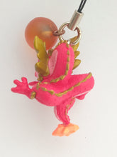 Cargar imagen en el visor de la galería, Dragon Ball GT RED SHEN LONG / SHENRON DB Chara Strap Figure Keychain Mascot Key Holder 2006
