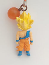 Load image into Gallery viewer, Dragon Ball Z SON GOKU SS DB Chara Strap Figure Keychain Mascot Key Holder 2006
