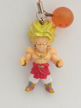 Load image into Gallery viewer, Dragon Ball Z BROLY SS DB Chara Strap Figure Keychain Mascot Key Holder 2006
