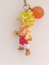 Load image into Gallery viewer, Dragon Ball Z BROLY SS DB Chara Strap Figure Keychain Mascot Key Holder 2006
