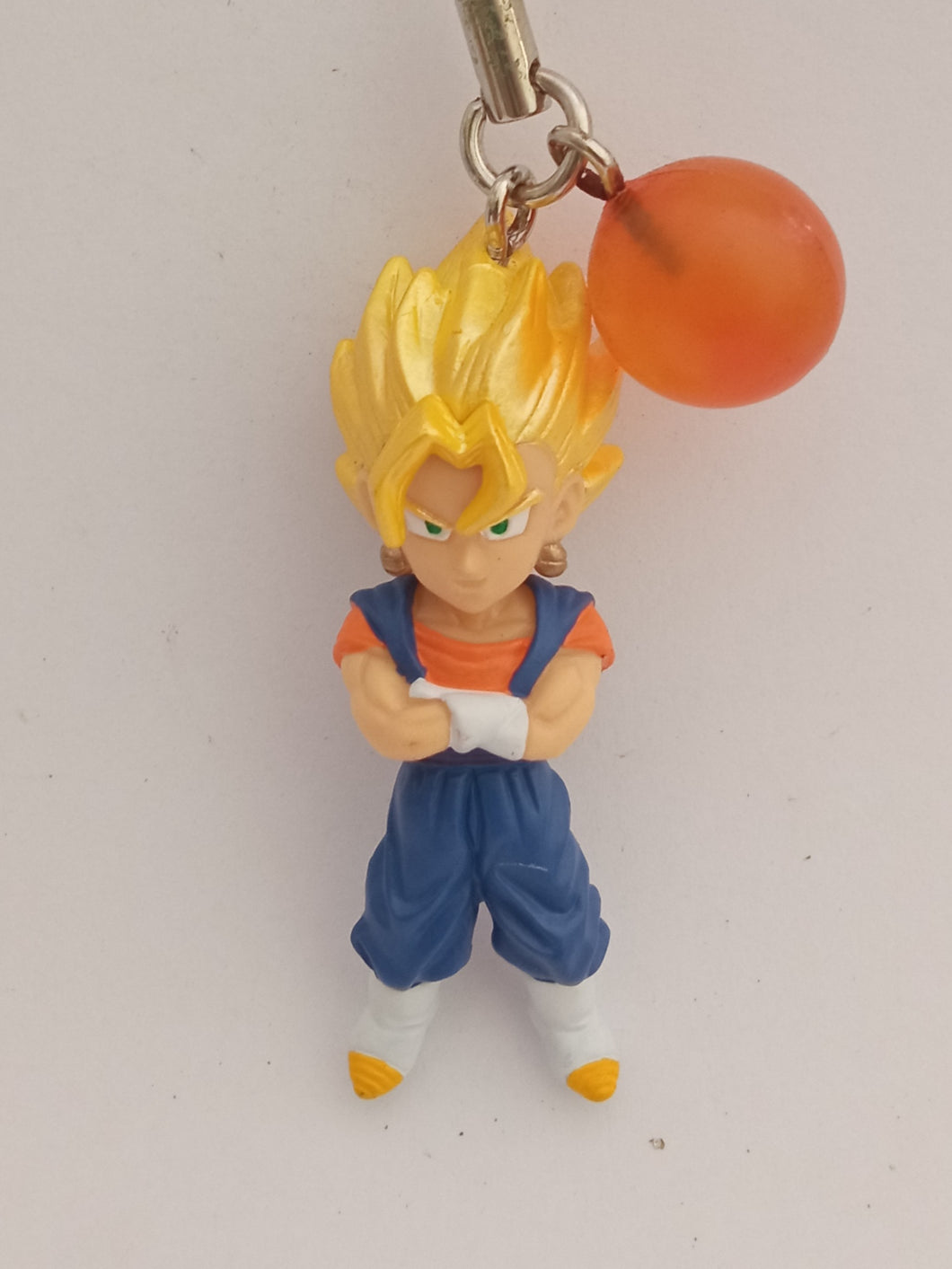 Dragon Ball Z SON GOKU DB Chara Strap Figure Keychain Mascot Key Holder 2006