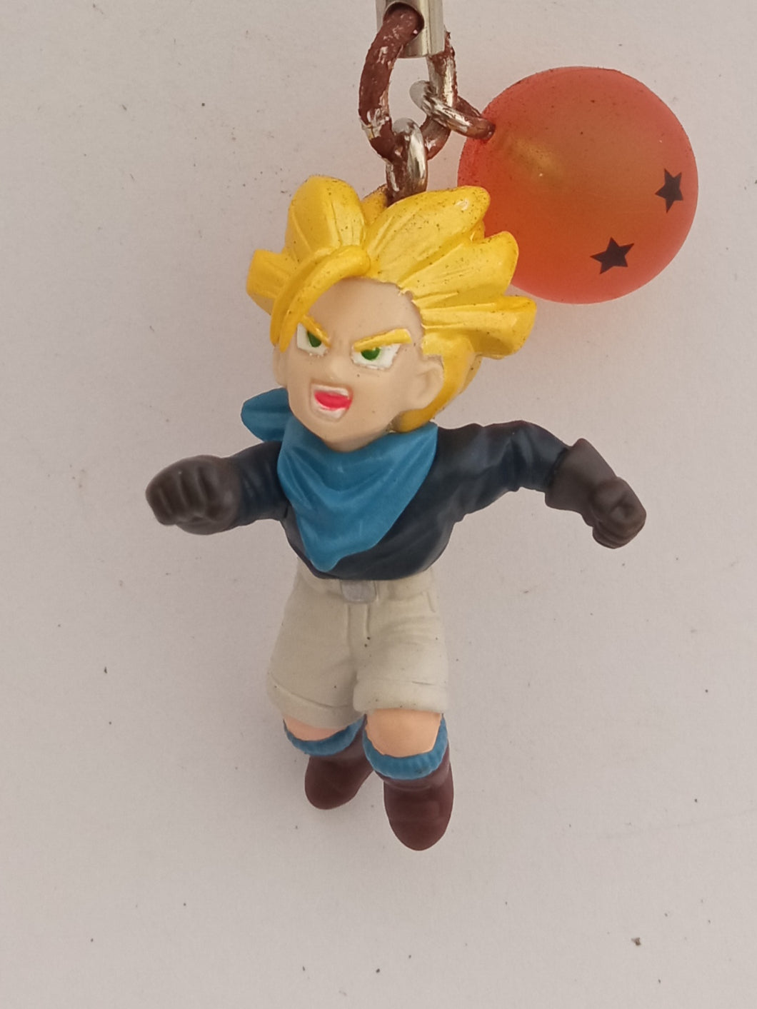 Dragon Ball GT TRUNKS SS DB Chara Strap Figure Keychain Mascot Key Holder 2006  Condition: New Old Stock  Product 100% official. Imported from Japan