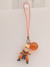 Load image into Gallery viewer, Dragon Ball Z KRILLIN DB Chara Strap Figure Keychain Mascot Key Holder 2006
