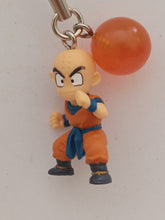 Load image into Gallery viewer, Dragon Ball Z KRILLIN DB Chara Strap Figure Keychain Mascot Key Holder 2006
