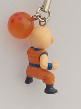 Load image into Gallery viewer, Dragon Ball Z KRILLIN DB Chara Strap Figure Keychain Mascot Key Holder 2006
