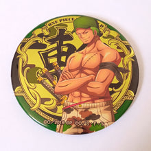 Load image into Gallery viewer, One Piece RORONOA ZORO Film Gold Yakara Mugiwara Store Limited Can Badge Button Pin
