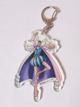 Cargar imagen en el visor de la galería, One Piece BENTHAM BON CLAY Tokyo Tower Promo Acrylic Keychain Strap Mascot
