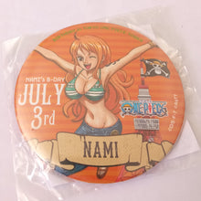 Load image into Gallery viewer, One Piece Nami&#39;s B-Day Mugiwara Tokyo Tower Limited Can Badge Button Pin
