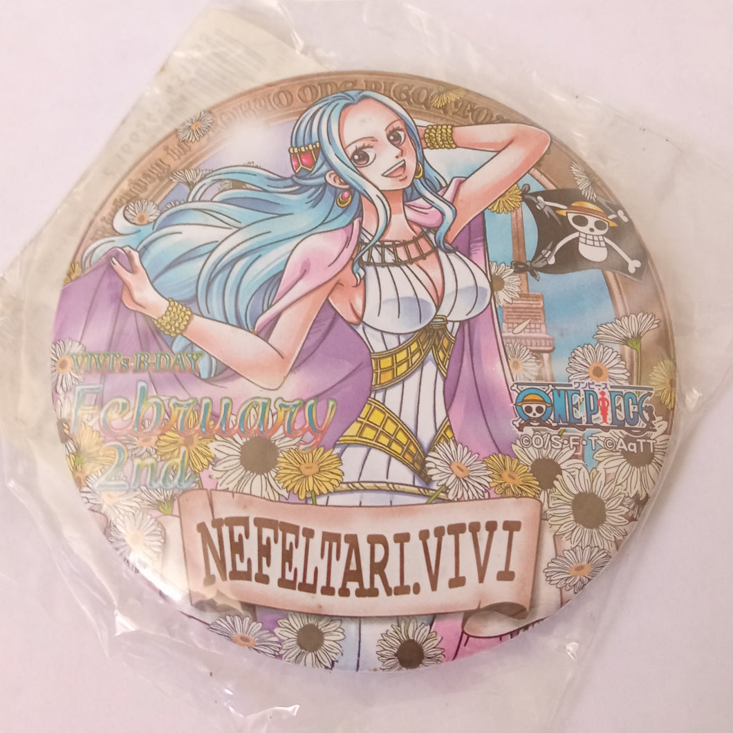 One Piece NEFELTARI VIVI Mugiwara Tokyo Tower Limited Can Badge Button Pin