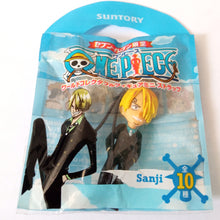 Load image into Gallery viewer, One Piece x Suntory SANJI Promo Figure Keychain Key Holder Mascot Strap
