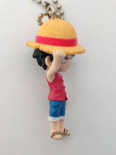 Load image into Gallery viewer, One Piece MONKEY D. LUFFY Figure Keychain Key Holder Mascot Strap
