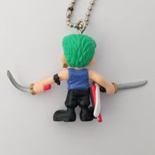 Load image into Gallery viewer, One Piece RORONOA ZORO Figure Keychain Key Holder Mascot Strap
