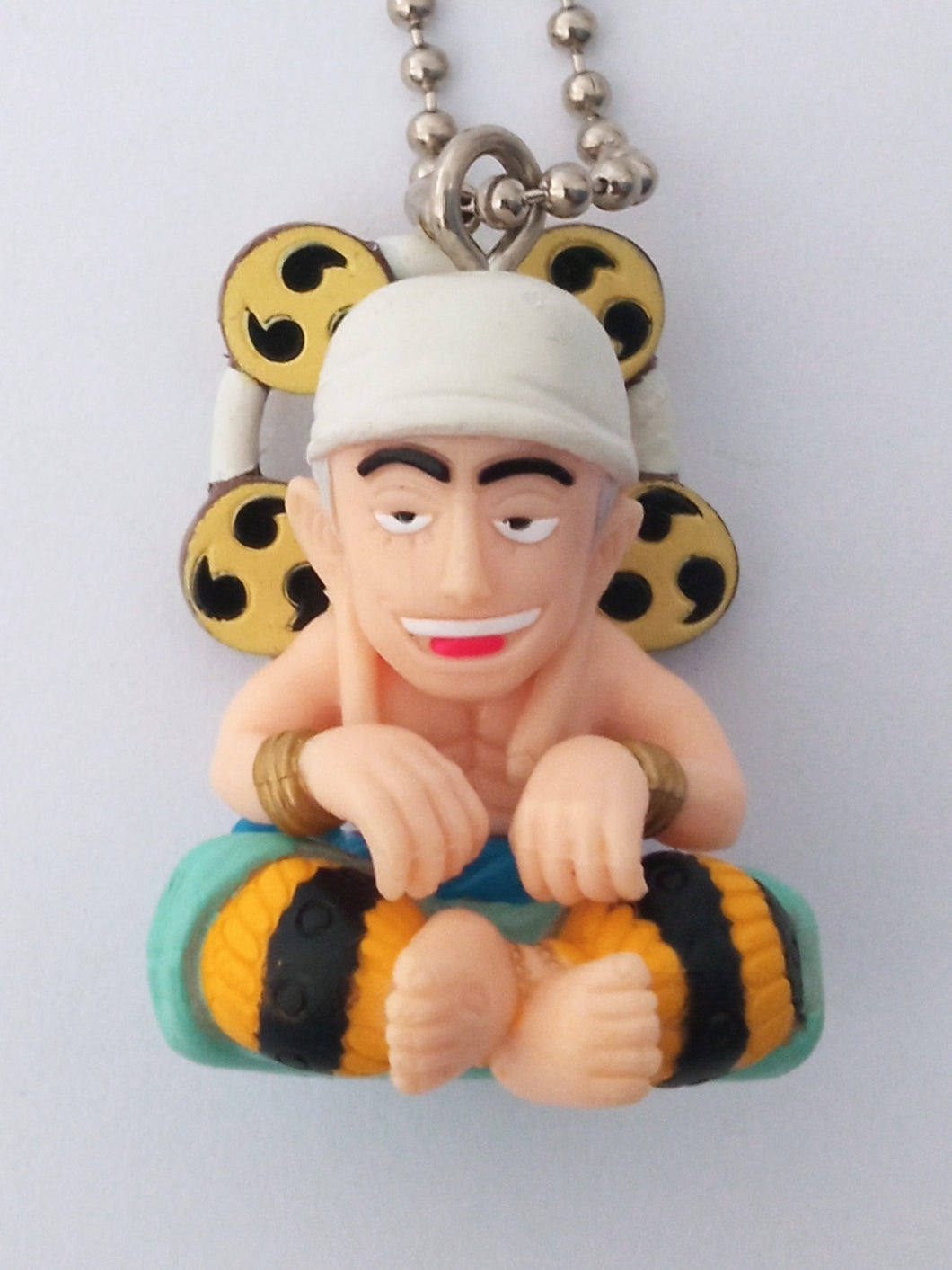 One Piece ENIEL Figure Keychain Key Holder Mascot Strap