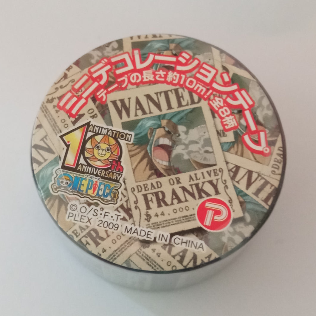 One Piece FRANKY Mini Decoration Tape Charatape