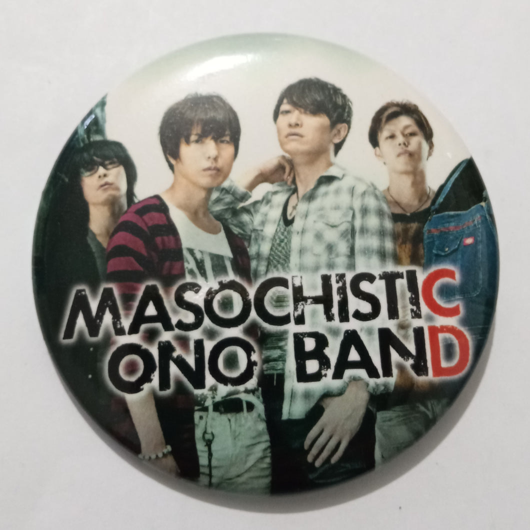 Masochistic Ono Band MOB Trading Can Badge