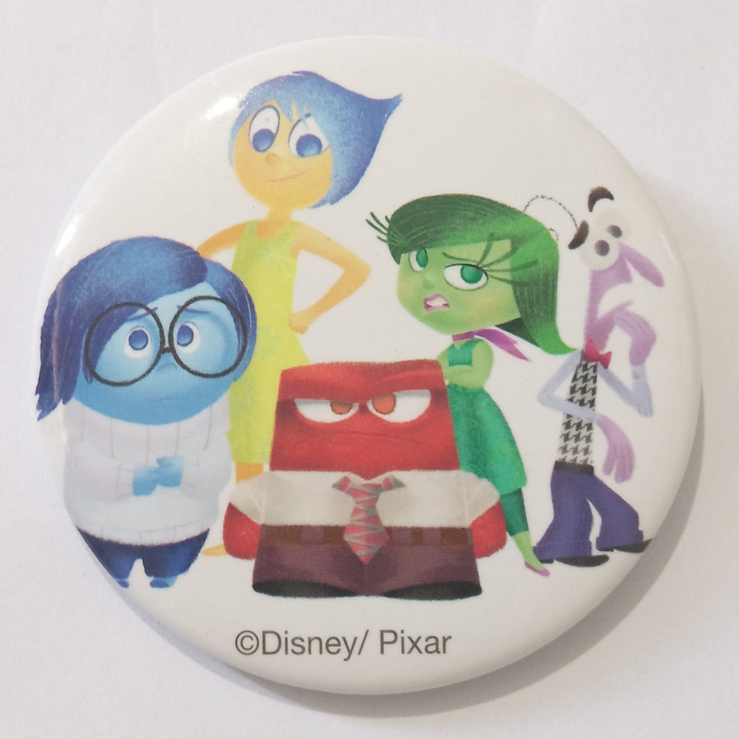 Inside Out Disney Pixar Can Badge