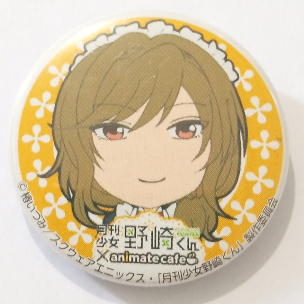 (Monthly Girls) Gekkan Shoujo Nozaki-kun Animate Cafe Limited Trading Can Badge