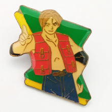 Load image into Gallery viewer, Virtua Fighter JACKY BRYANT Metal Pin Badge SEGA Rare Vintage
