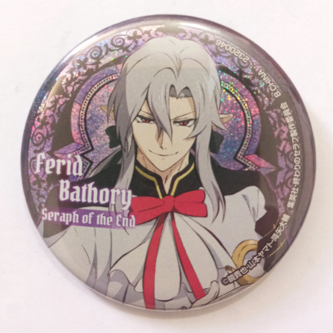 Seraph of the End FERID BATHORY Capsule tin badge collection