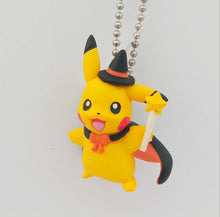 Load image into Gallery viewer, Pokemon Center 2016 XY&amp;Z Halloween Pikachu Swing Keychain (Version A)
