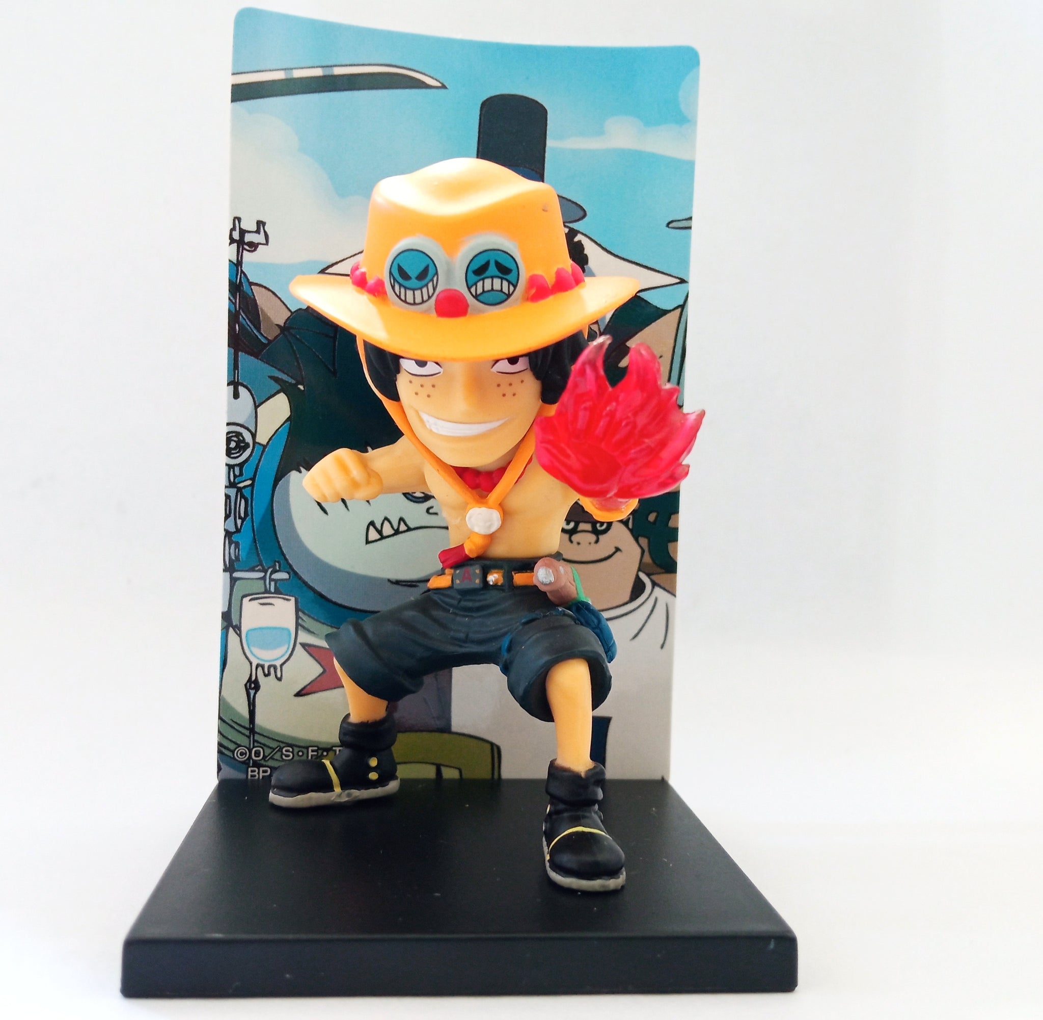 One Piece Porgas D. Ace Card Stand Figure Ichiban Kuji ~The Lege –  Cuchiwaii