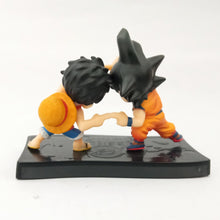 Load image into Gallery viewer, Dragon Ball Z - One Piece - Monkey D. Luffy - Son Goku - Figure Collection - Dream Fusion (Bandai)
