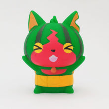 Load image into Gallery viewer, Yo-kai Watch - Watermelon Nyan - Soft Vinyl Trading Figure - Part 5
