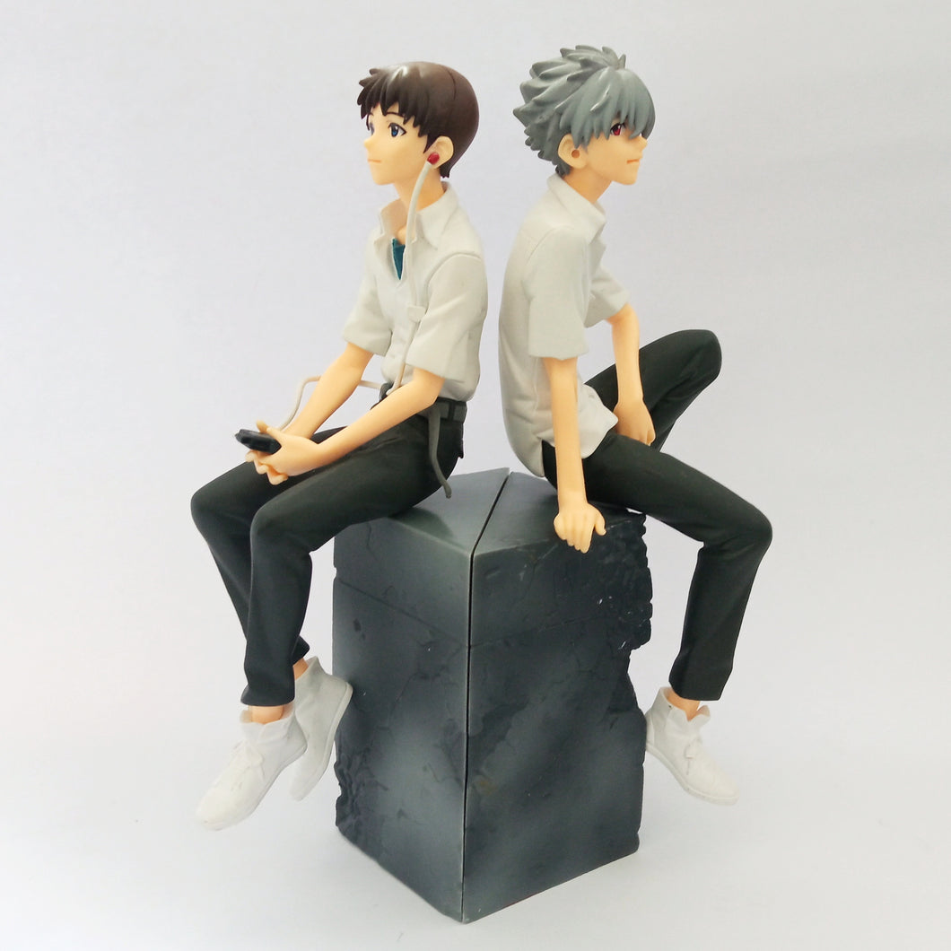 Evangelion Shin Gekijouban: Q - Ikari Shinji - Nagisa Kaworu - PM Figure (SEGA)