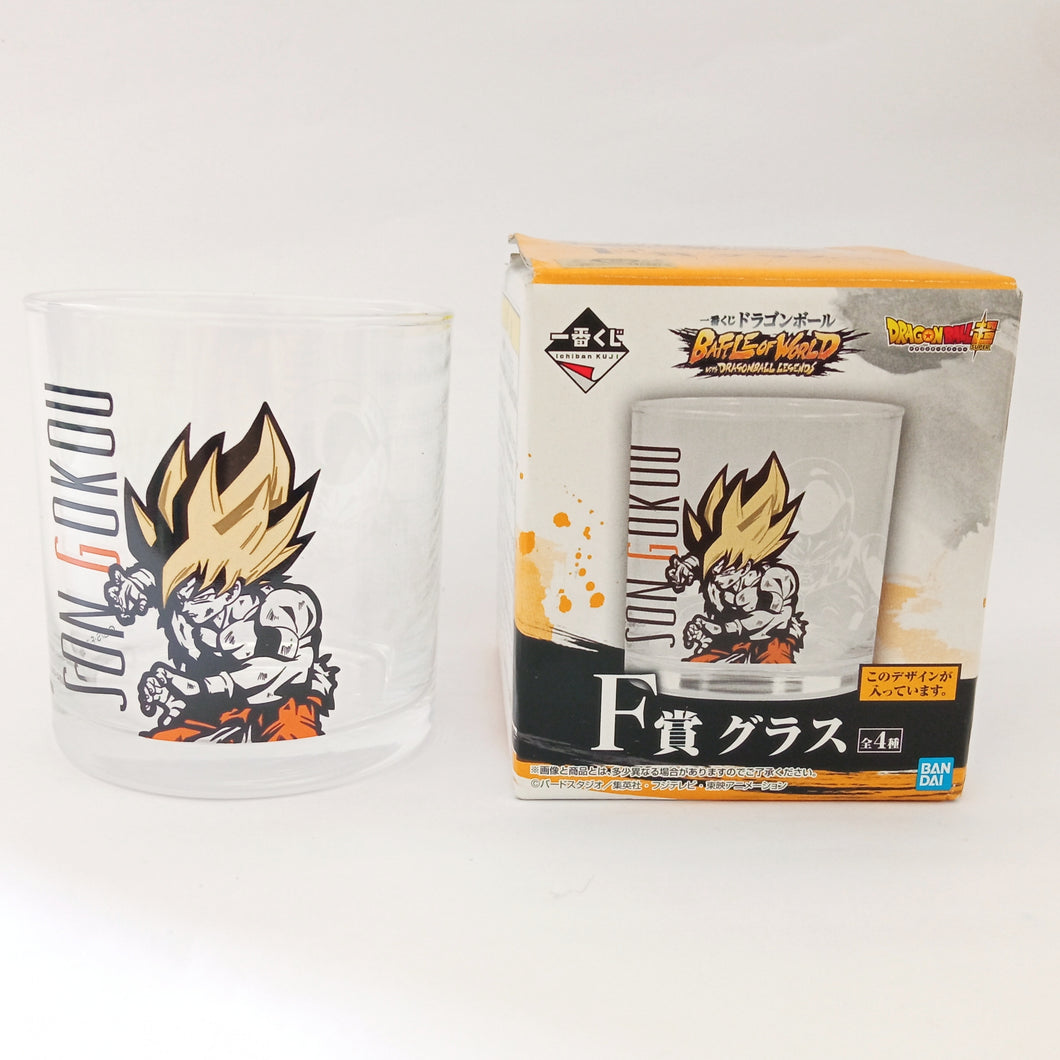 Dragon Ball - Son Gokou - Glass - Ichiban Kuji Battle of World With DB Legends - Prize F (Bandai Spirits)