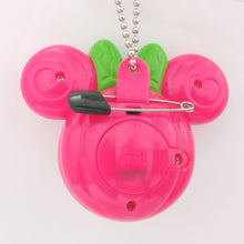 Cargar imagen en el visor de la galería, Disney Tokyo Resort - Minnie - Halloween Pumpkin Light Up Brooch Swing Ballchain (Disney)
