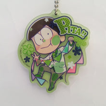 Load image into Gallery viewer, Osomatsu-san - Matsuno Choromatsu - Acrylic Keychain - Pita! Deforme Happy Birthday Acrylic Key Chain (Takara Tomy A.R.T.S)
