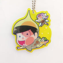 Load image into Gallery viewer, Osomatsu-san -  - Matsuno Jyushimatsu - Acrylic Keychain - Keyholder - Pita! Deforme - Variety Pack (Takara Tomy A.R.T.S)
