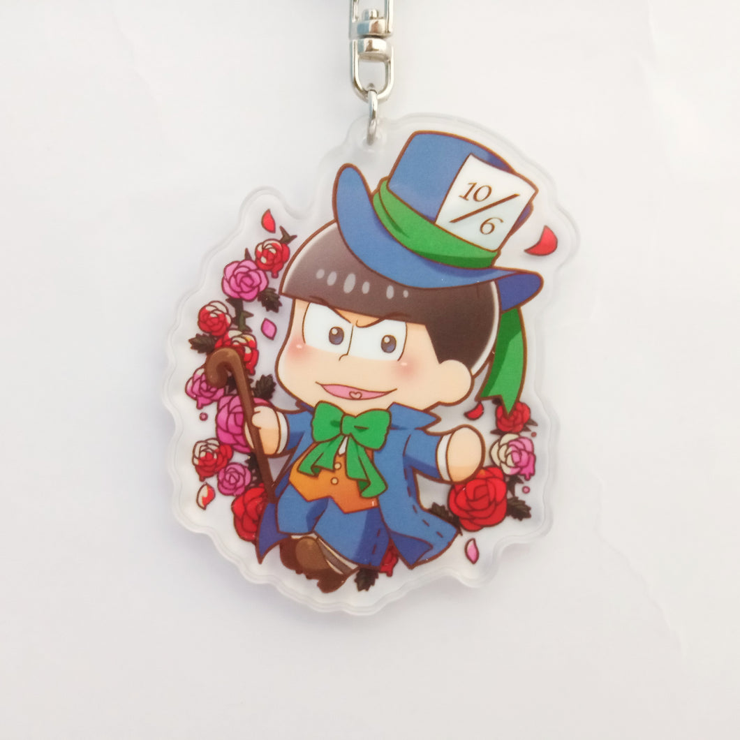 Osomatsu-san - Maatsuno Karamatsu - Trading Acrylic Key Chain Alice Ver.