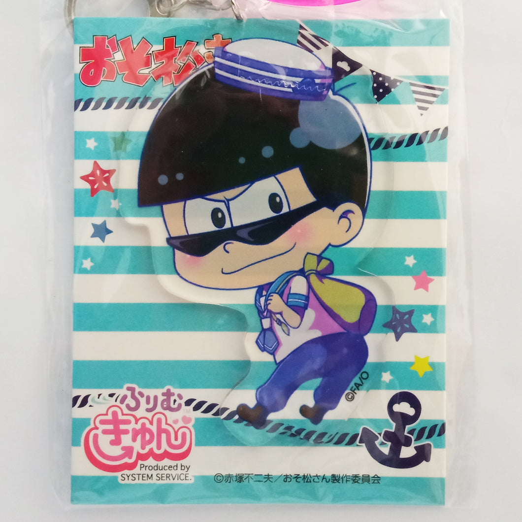 Osomatsu-san - Karamatsu Matsuno - Furimukyun Akukashi Keychains JAMMA - Acrylic Keychain (System Service)