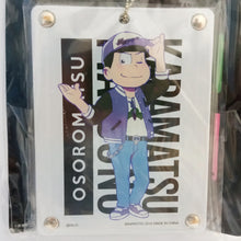 Load image into Gallery viewer, Osomatsu-san - Karamatsu Matsuno - Acrylic Card Holder Ballchain ( Banpresto)
