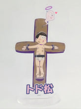 Load image into Gallery viewer, Osomatsu-san - Matsuno Todomatsu - Deka Acrylic Stand - Rakuten Collection Limited ~Final Episode~ Despair - (Content Seed)
