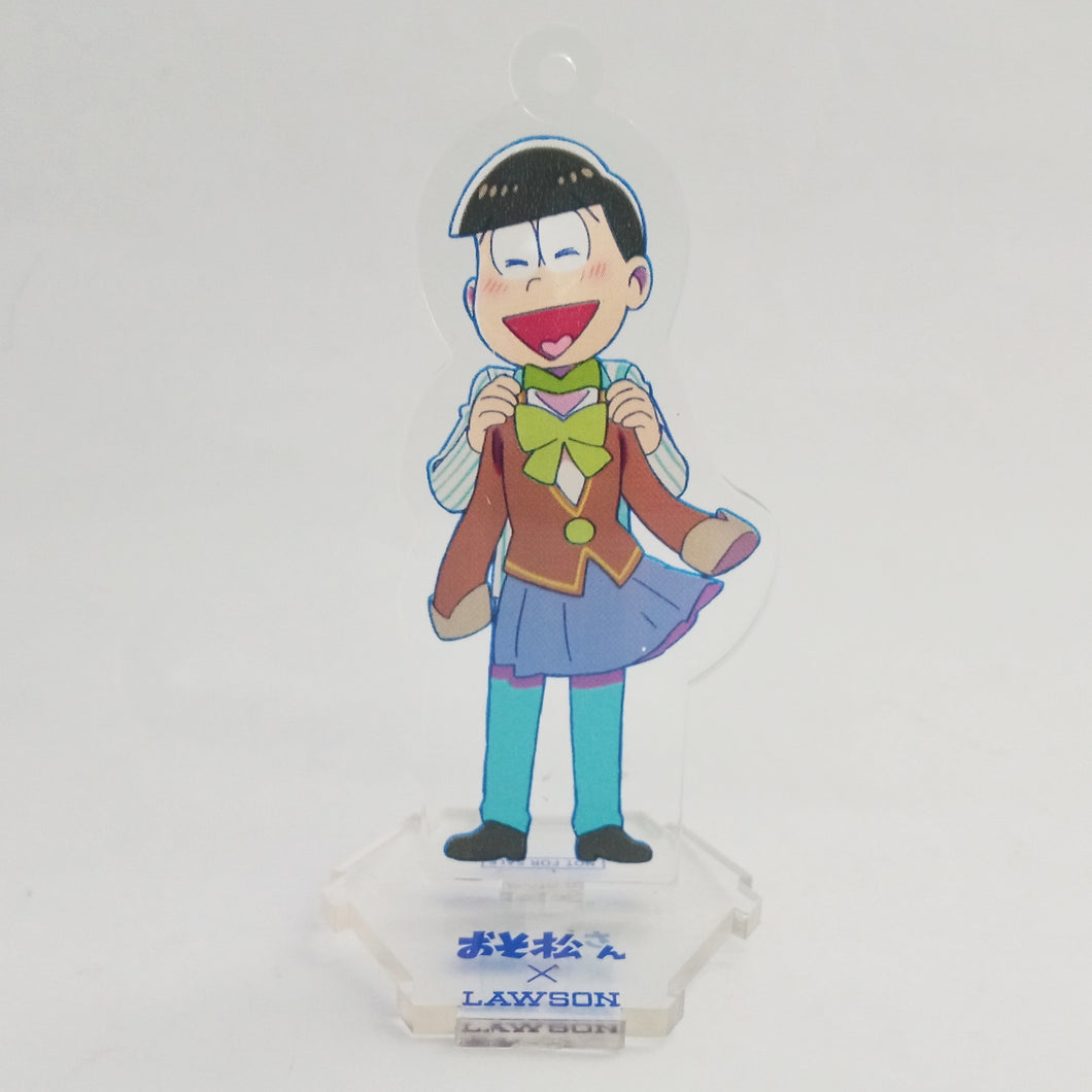 Osomatsu-san x Lawson - Choromatsu Matsuno - Six-child delusion White Day acrylic stand (Lawson)