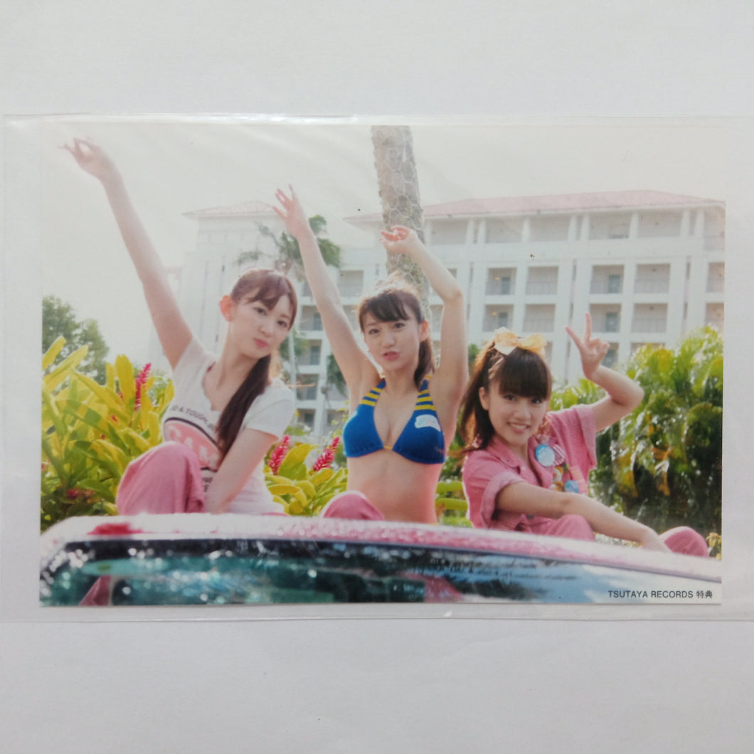 AKB48 - SKE48 - Kojima, Takahashi & Oshima - idol - Ponytail to Shushu - TSUTAYA Special Bonus Official Photo
