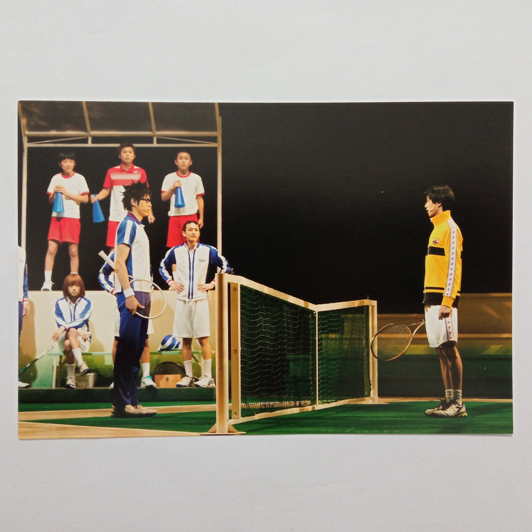 Musical The Prince of Tennis - Sho Kato (Sadaharu Inui) & Takumi Izawa (Renji Yanagi) Post Card - All Tenipuri Museum in Kyoto