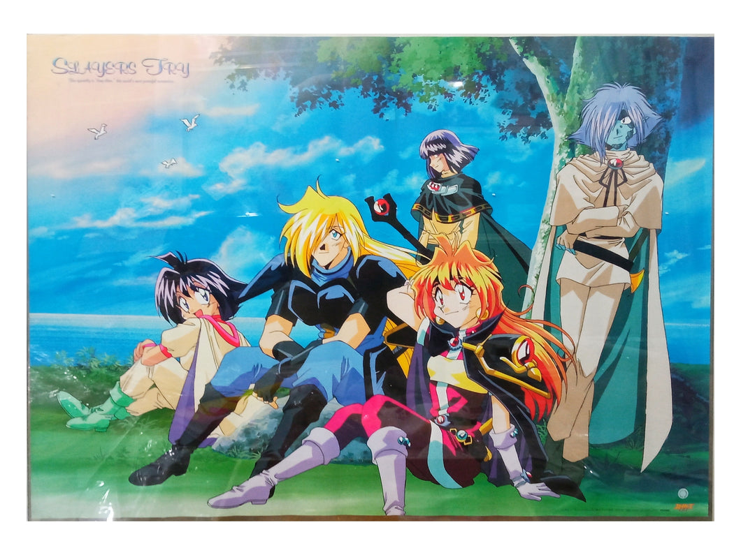 Slayers TRY - Promotional (Not For Sale) B2 Poster - Very Rare