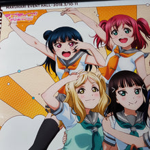 Load image into Gallery viewer, Love Live! Sunshine !! Aqours Club Activities LIVE &amp; FAN MEETING ~ Landing action Yeah !! ~ B2 Poster Key Visual
